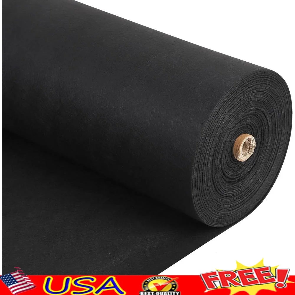 Niet-geweven geotextile landschapsstof 3ft x 100ft 8oz PP-drainage en 350N treksterkte Heavy Duty weg- en opritoplossing