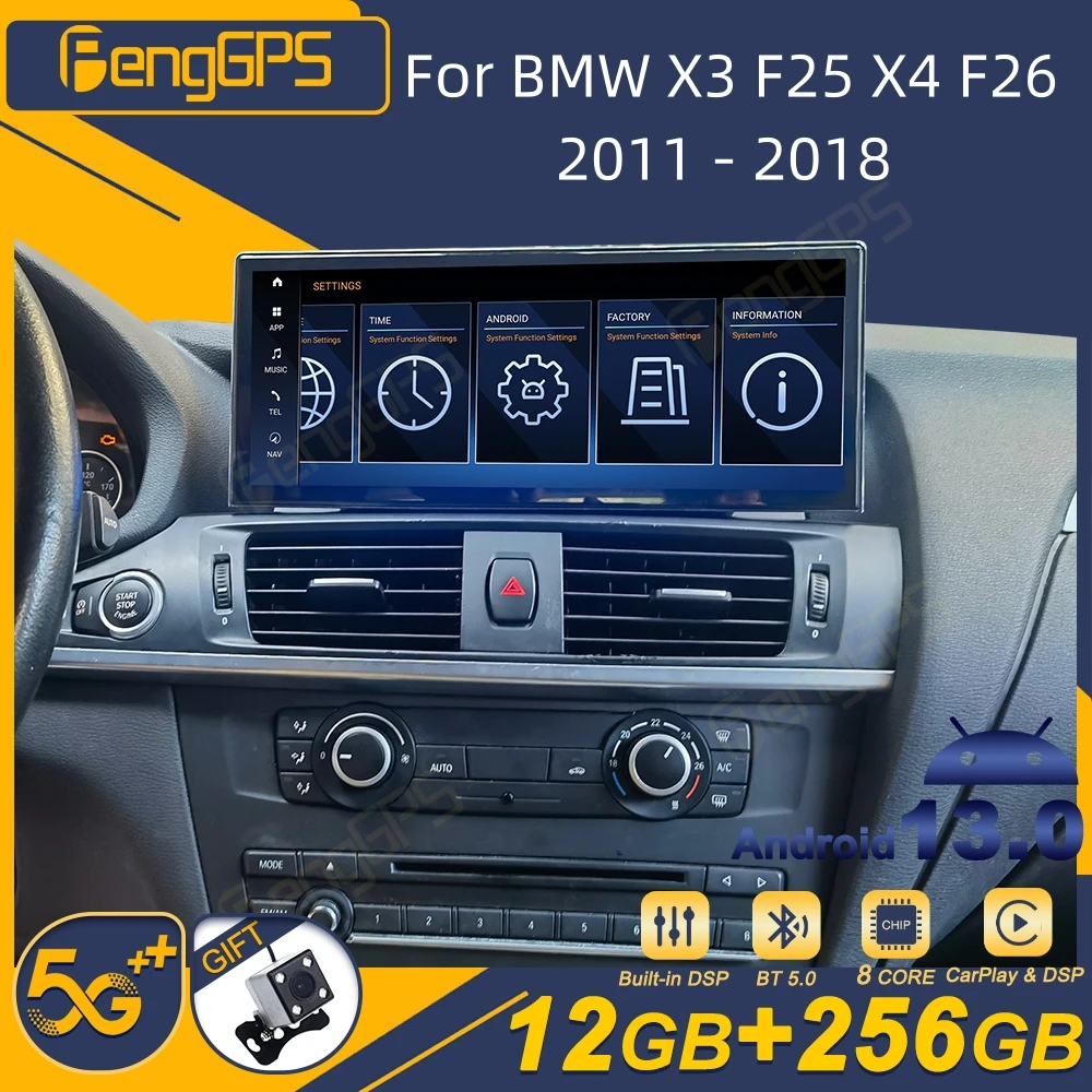 

Ультратонкий экран для BMW X3 F25 X4 F26 2011 - 2018 Android автомобильный радиоприемник, стереоприемник, автомагнитола, мультимедийный плеер с GPS-Навигатором