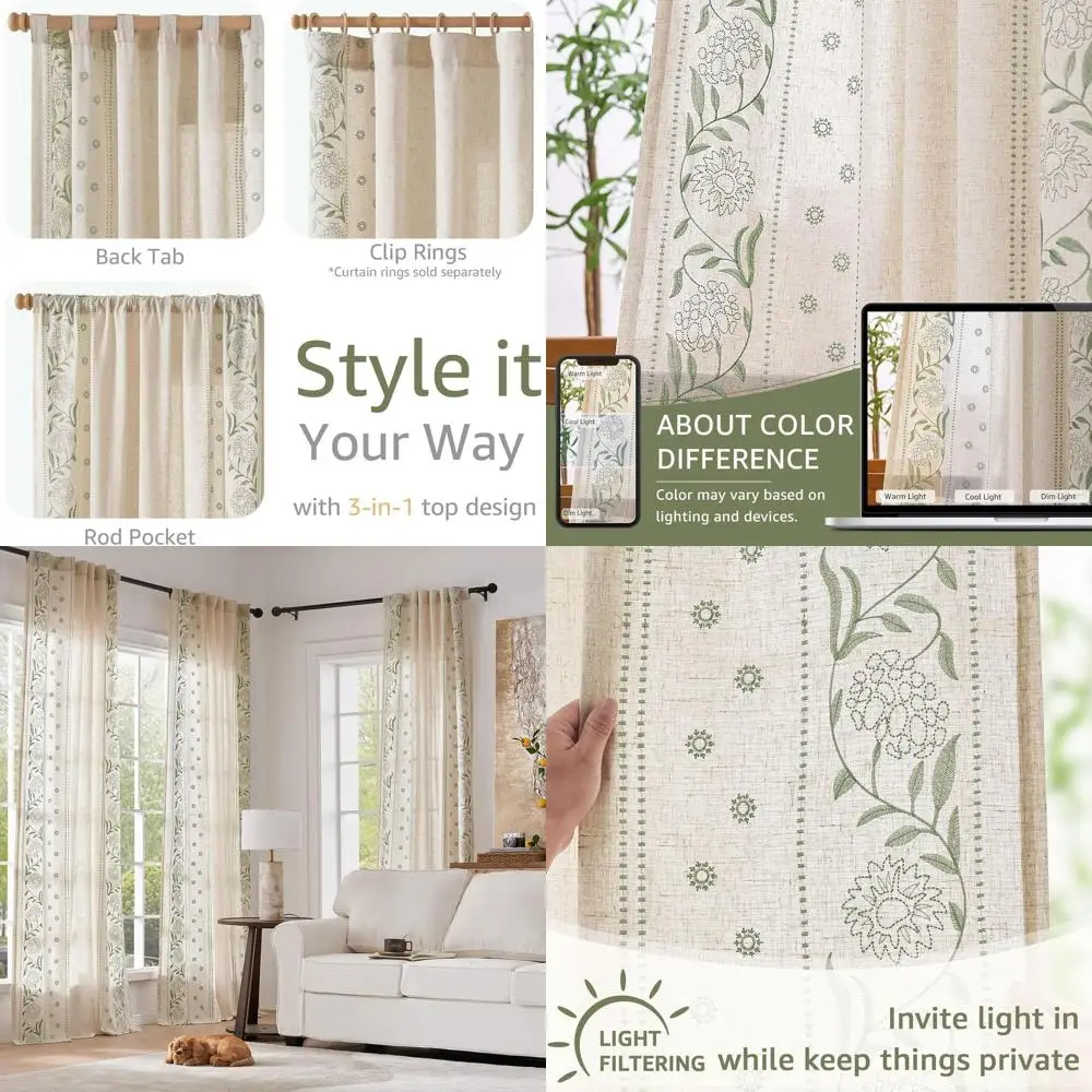 Embroidered Floral …