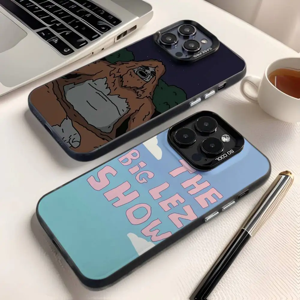 

Sassy The Sasquatch Phone Case For iPhone 16,15,14,13,12,11,8,7,Pro,Max,Plus,Mini,XS,SE Anti Fall Black Matte Hard