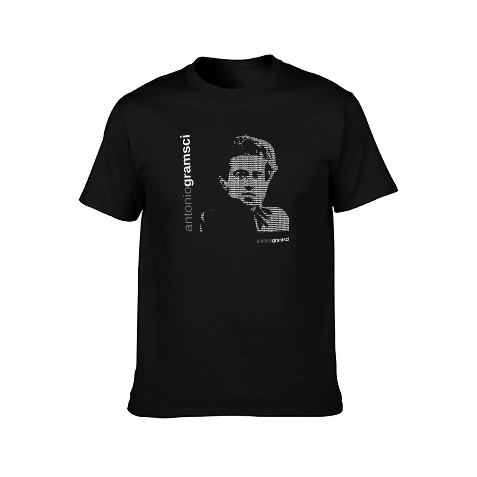 Antonio Gramsci typographic poster (purple) T-Shirt High Elasticity Sports Tee Shirt