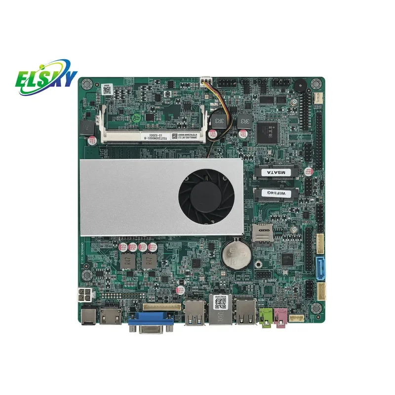 BOLRZO ELSKY QM9450E Mini ITX industrial main board DDR3 single channel new Haswell-U I3/I5/I7 4th generation 4K UHD