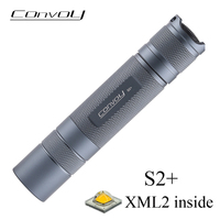 Convoy S2 Plus XML2 Flashlight 18650 Torch Led lanterna Mini Flash Light Camping Fishing Hiking Lantern High Powered Lamp 7135*8