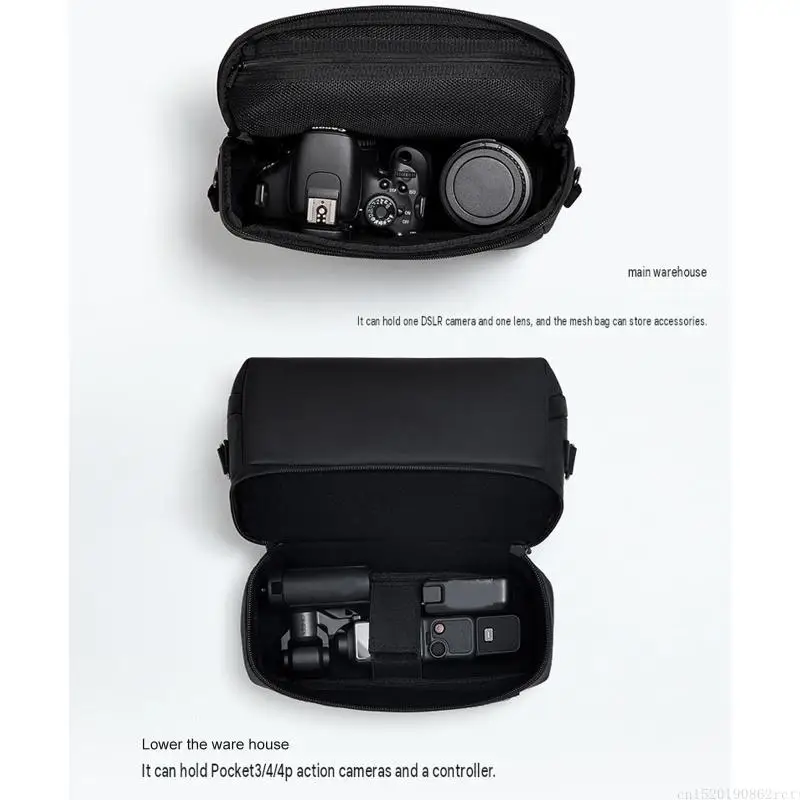 D5BB Camera Carry Case 900D Coated Fabric with Detachable Strap For Pocket 3/4