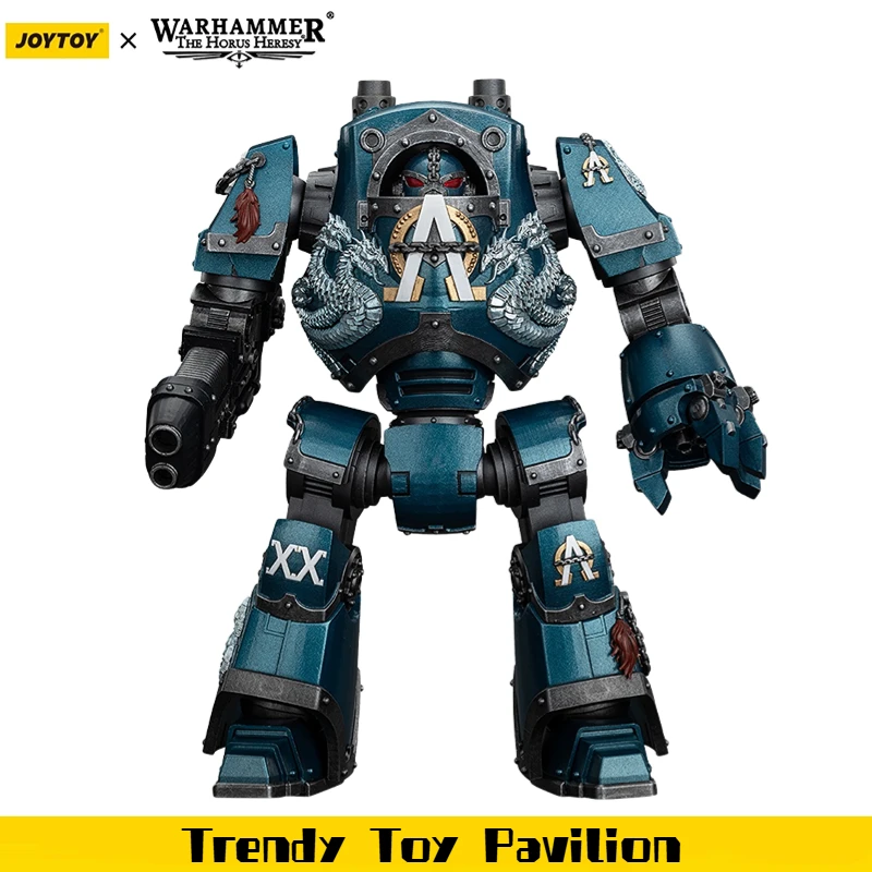 

【JOYTOY】Warhammer 40K Alpha Legion Contemptor Dreadnought with Gravis Plasma Cannon 1/18 Action Figure anime Toy