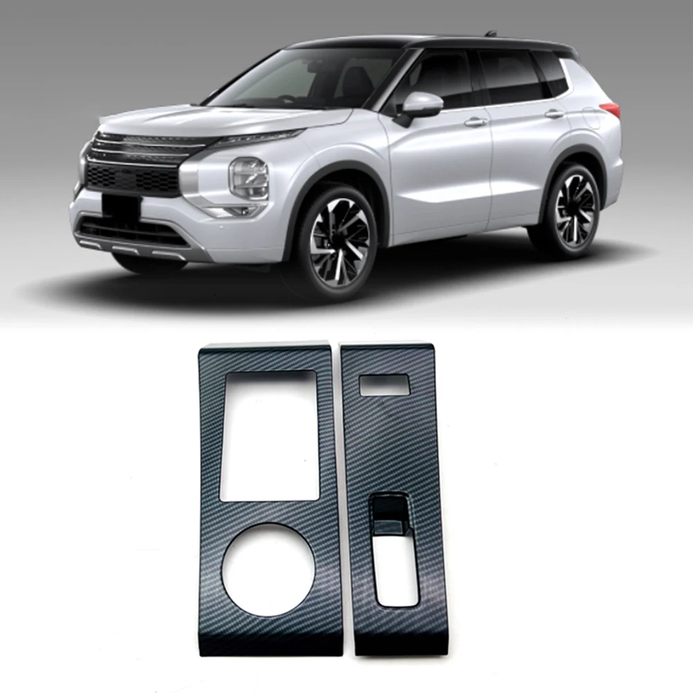 Car Center Console Gear Shift Panel Cove Trim For Mitsubishi For Outlander 2022-2025 Sticker Interior Car Accessories
