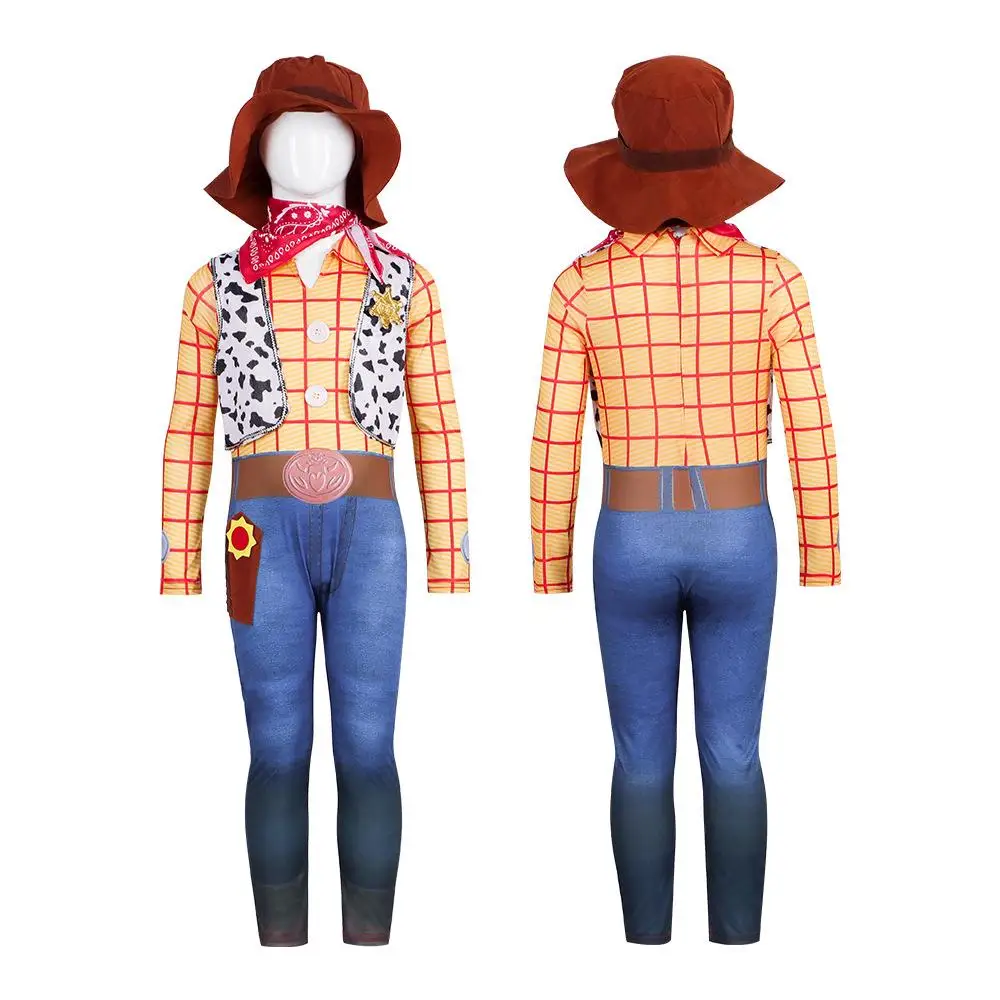 Toy S Cowboy eriff Woody Costume Children's Stage Performance loween Costume orm Unbranded 2024 Spring Collection