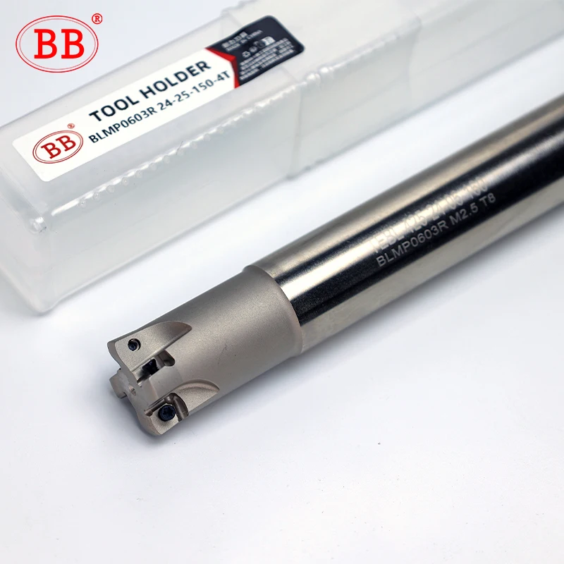 BB BLMP BLMP0603R TEBL Schaftfräser Schruppbearbeitung Vierkante R1.6 Fast Feed Shell Wendeschneidplatte