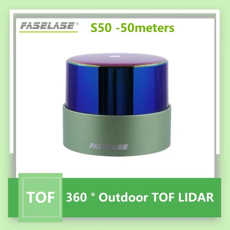 FASELASE S50 Industrial grade high-precision radar 50m 360 ° TOF LiDAR outdoor robot AGV navigation obstacle avoidance SLAM