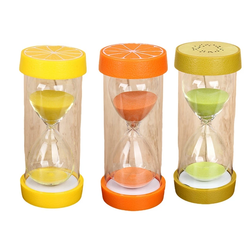 

Fruit Hourglass Set Timer 5 Minutes Timing Hourglass Home Decoration Accessories Children's Jewelry