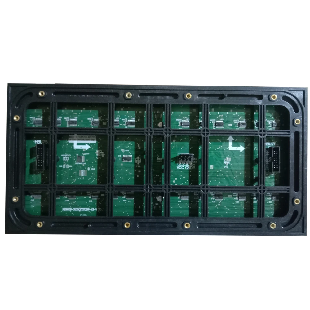 Pared de vídeo llevada a todo color de la pantalla exterior P10 de la publicidad electrónica capacitiva al aire libre de RGB P10