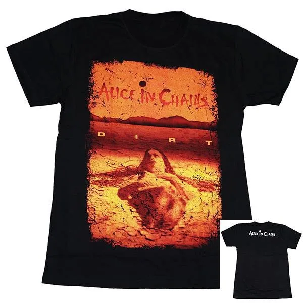 Alice in Chain Facelift Band Grafik-T-Shirt aus Baumwolle für Männer und Frauen Vintage Streetwear – Detail 3