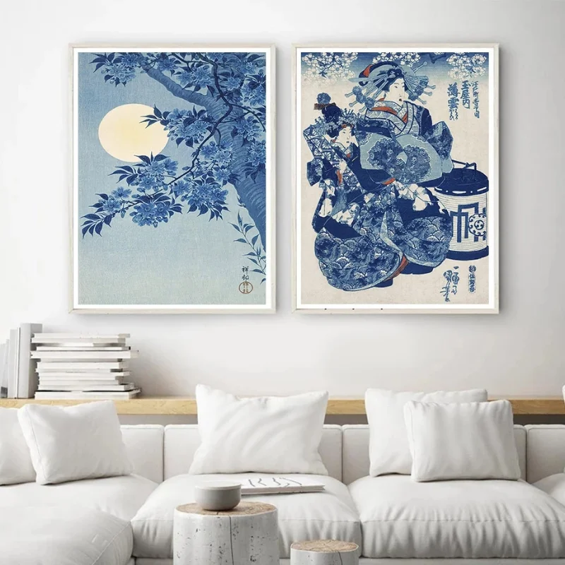 Vintage Hokusai Waves Mount Fu - Japanese Women Lifestyle recensione e prezzo