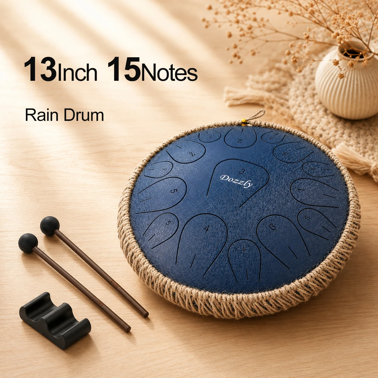Steel Tongue Drum 13 Inch 15 N - огляд і ціна Tongue Drum Steel