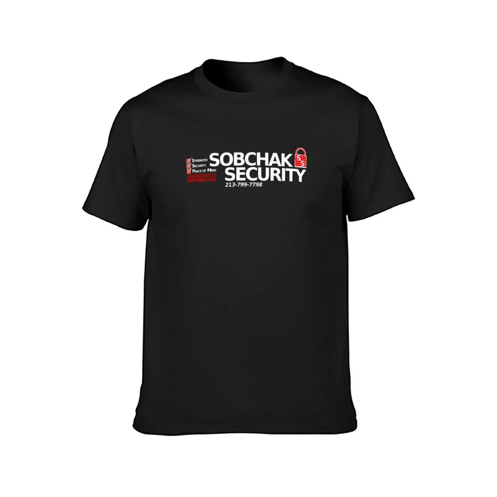 Sobchak Security T-Shirt customs luxury t-shirt T-shirts oversize mens t shirts