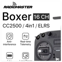 RadioMaster Boxer Radio Transmitter 2.4G 16CH Hall Gimbals RC Remote Controller with Carrying Case CC2500 ELRS 4in1 for RC Drone