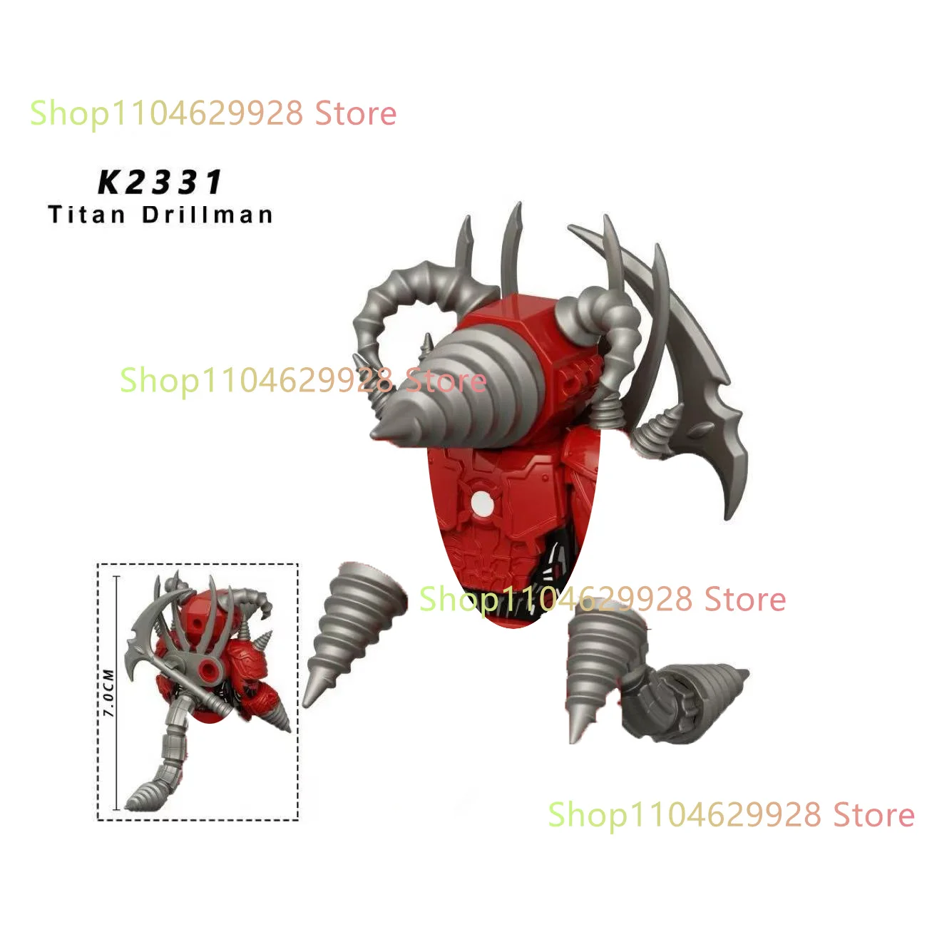 Neue KDL DJ Upgrade Kriegsgeschädigte Skibidi Toilette Mann Figuren Anime Block Spielzeug TvMan Titan Ziegel Modell Spielzeug Für kind Geburtstag Geschenk