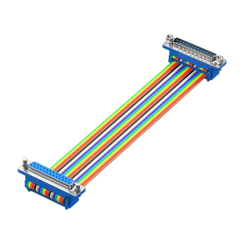 DB25 Serial Port Cable PVC 25Pin DB25 Parallel Male Female Connectors Cable for Serial Port Device