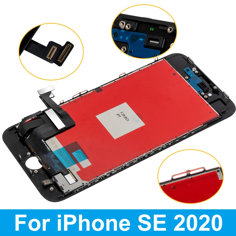 Display LCD AAA per iPhone 4 5 5C 5s SE sostituzione Touch Screen per iPhone SE 2016 SE 2020 Schermo nessun Pixel morto con strumenti testati al 100%