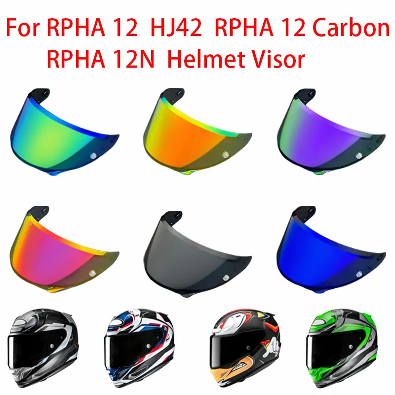 

Rpha12 N Козырек для HJC RPHA 12 RPHA 12 Карбоновый HJ42 Шлем Линза Viseira Capacete Высокая четкость УФ-защита Мото Аксессуары