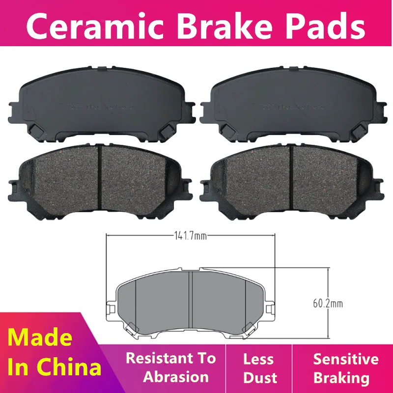 For Nissan X-Trail (T32) Qashqai (J10 J11) Front Brake Pads D1060-4ba0a D1060-4ea0a0/Auto Parts D1737