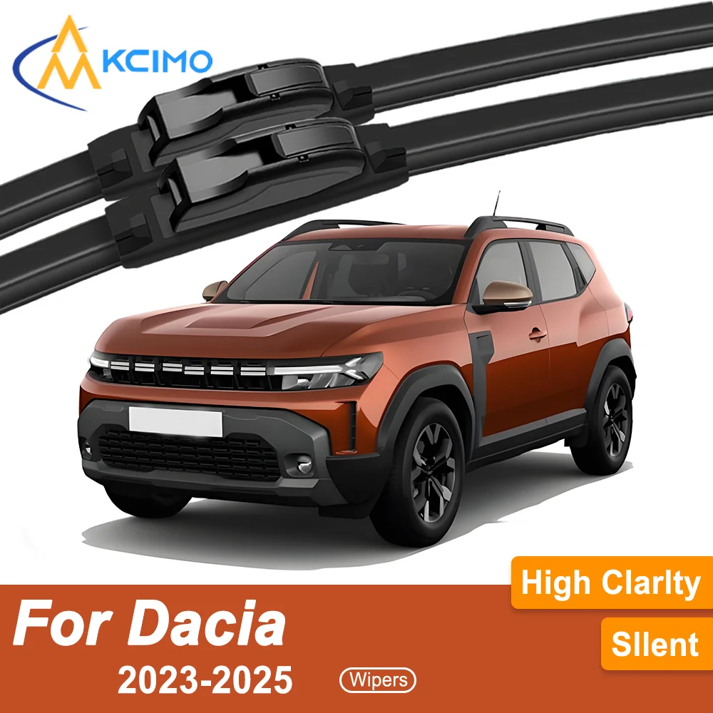 

2-Pack Essential Wiper Blades for Dacia Duster P1310 2023-2025 Renault Duster Weather Reliable Performance Clear View & Durable
