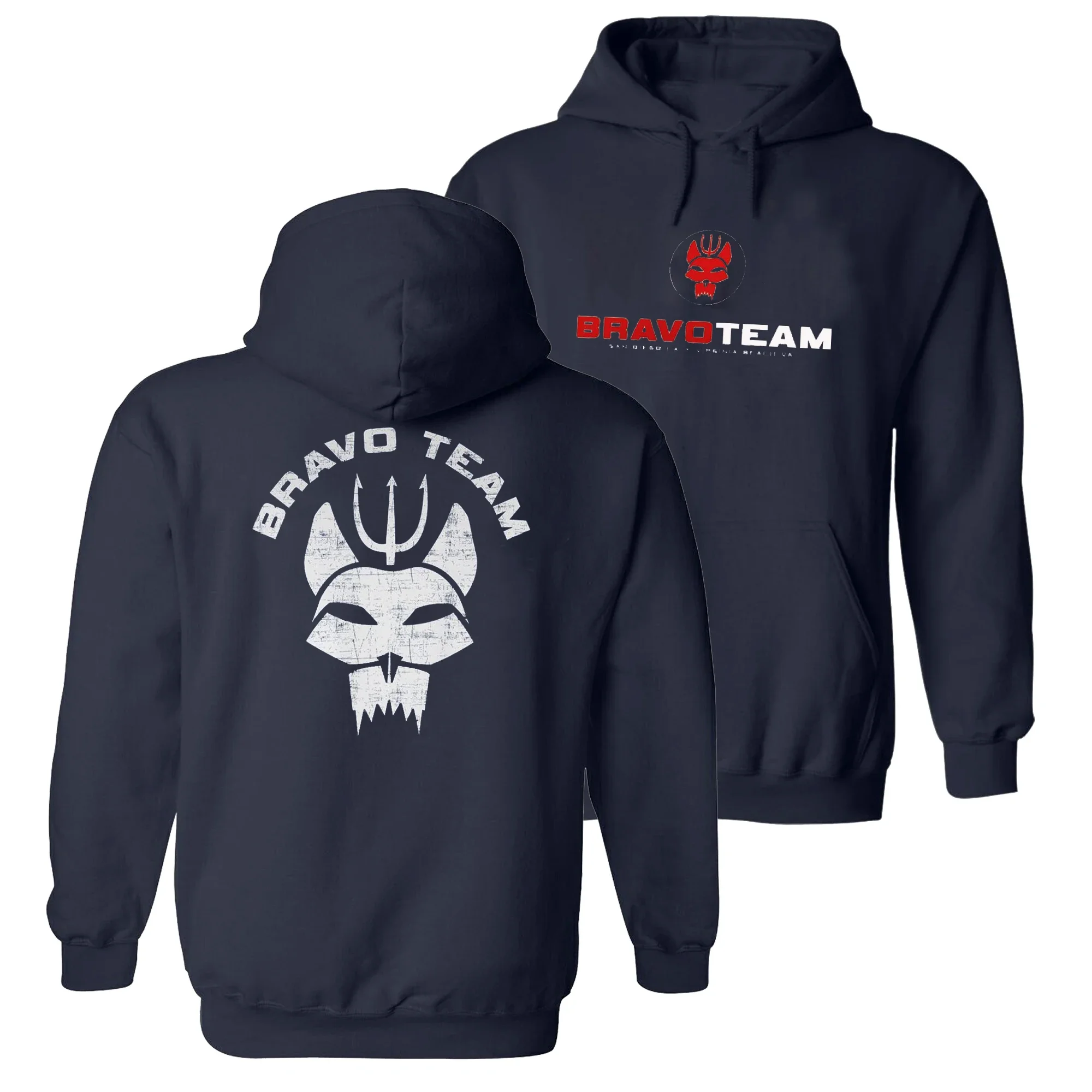 Seal Team 6 Bravo Team Symbol Naval Seals Pullover Hoodie New 100% Cotton Comfortable Casual Mens Sweatshirts Fashion Streetwear