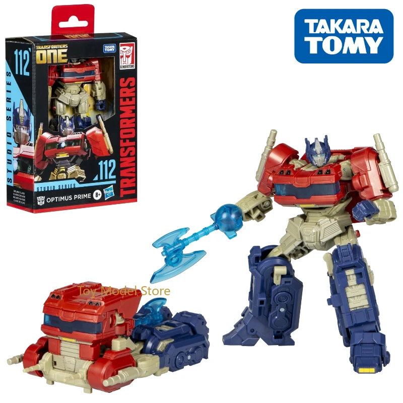 In stock Takara Tomy Transformers SS-112 Optimus Prime  Evasion Mode Strafe Stinger The Last Knight Action Figures Gifts