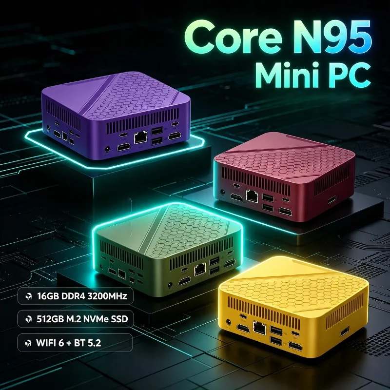 Pc Unit For Gaming - Mini PC Intel Core N95 com