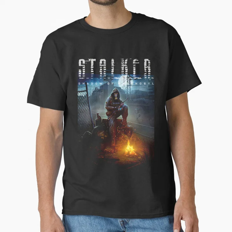 

S.T.A.L.K.E.R. 2 Heart of Chornobyl 0813# Stalker Video game Pripyat Exclusion Zone Gift T shirt for men Large size Tops S-6XL