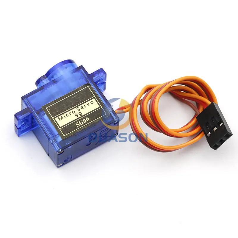 Official Smart Electronics Rc Mini Micro 9g 1.6KG Servo SG90 for RC 250 450 Helicopter Airplane Car Boat For Arduino DIY