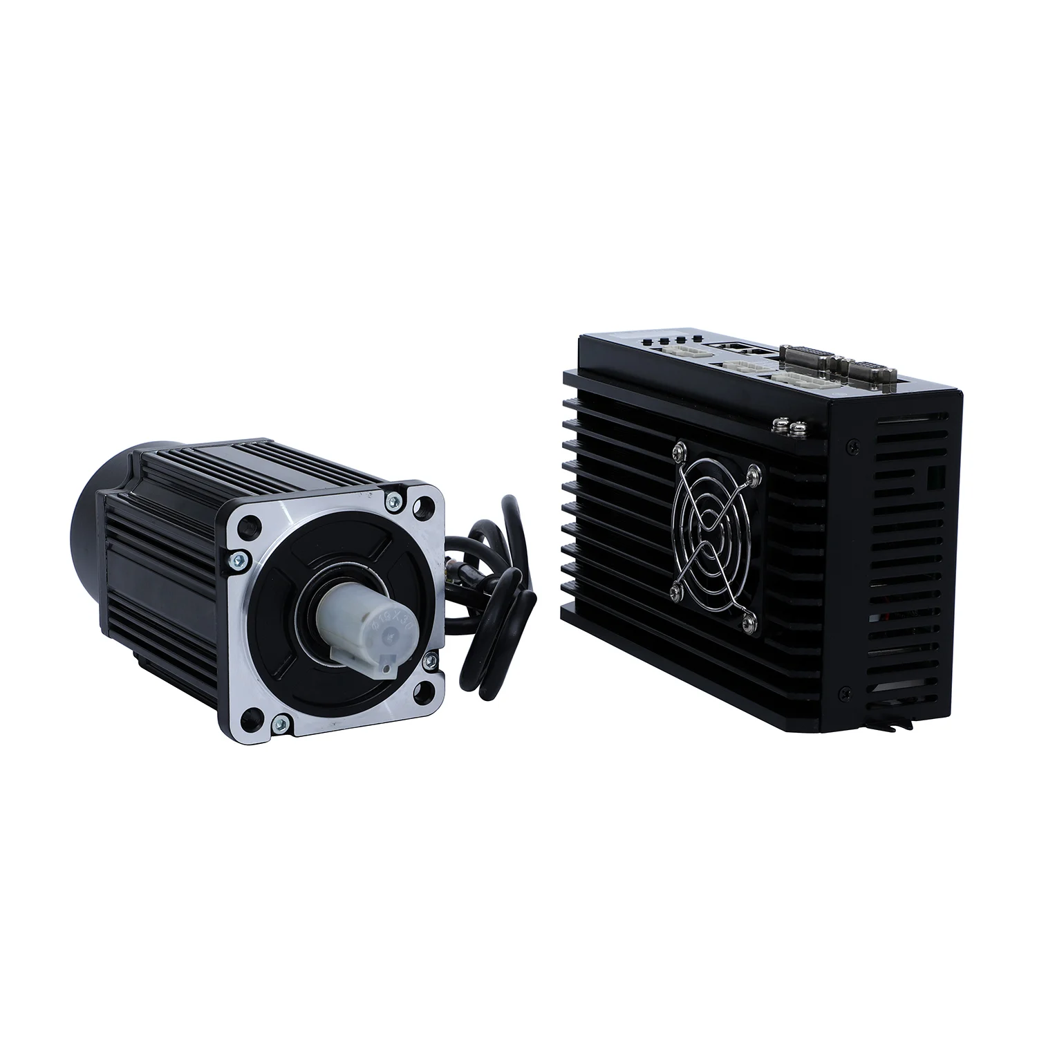 SZGH 220v 750w ac engine 3-phase 3000rpm  3.5Nm high power AC servo motor with 24V brake and driver cnc amplifier kit