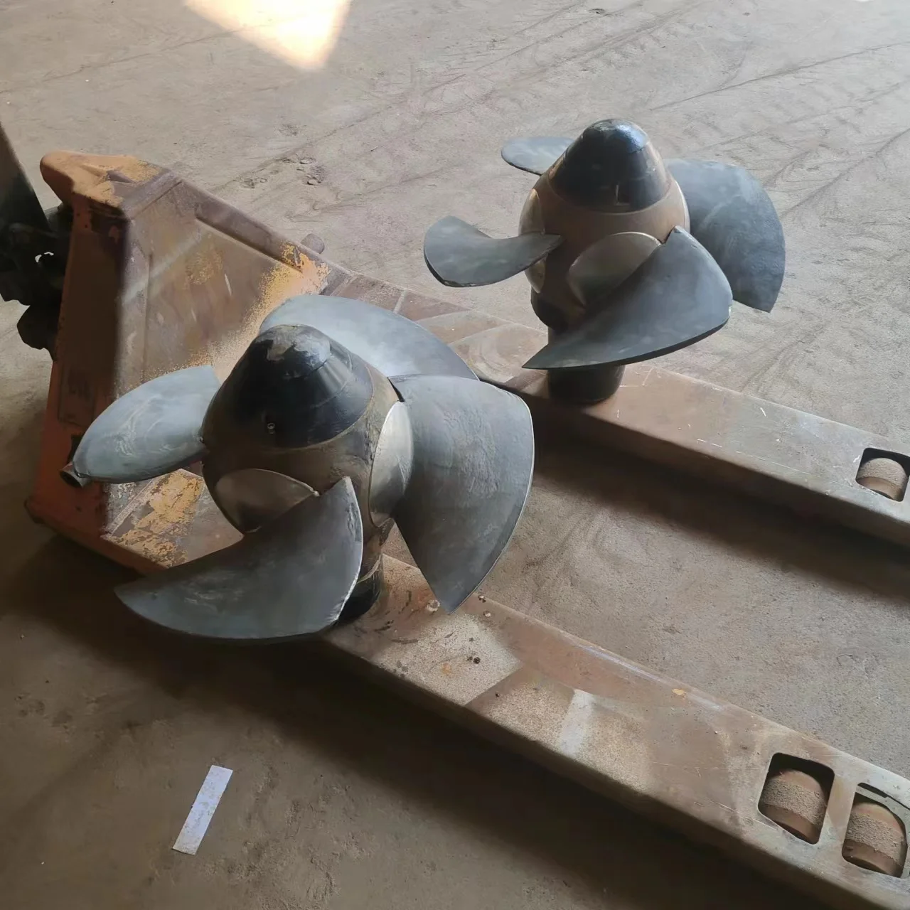 Marine Propeller Impeller Tungsten Carbide Coating Via HVOF Spraying System PLC Motor for Wear-Resistant Effects-SANXIN Brand