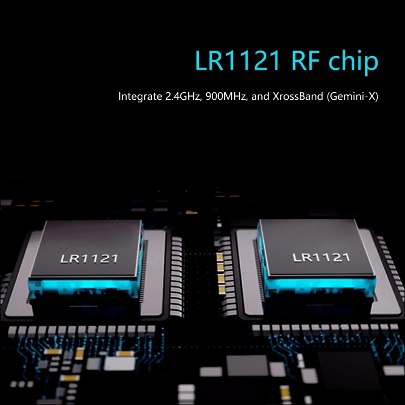 E41W Radiomaster Doble Banda Doble 1000mW Doble Banda 2.4GHz 900MHz Módulo RF