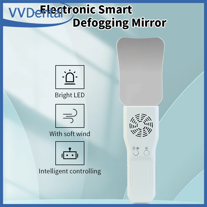 

1 Set Dental Automatic Anti-fog Mirror Orthodontic Reflectors Fog Mirrors Oral Photo Reflect Stainless Steel Defog Mirror