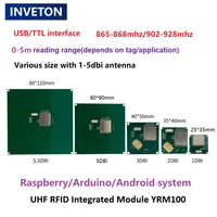 Ardu37- Lecteur RFID YThom100 Tech TTL UHF avec antenne intégrée, interface EPS32, AMPA ER Tech pour Raspberry PI 2