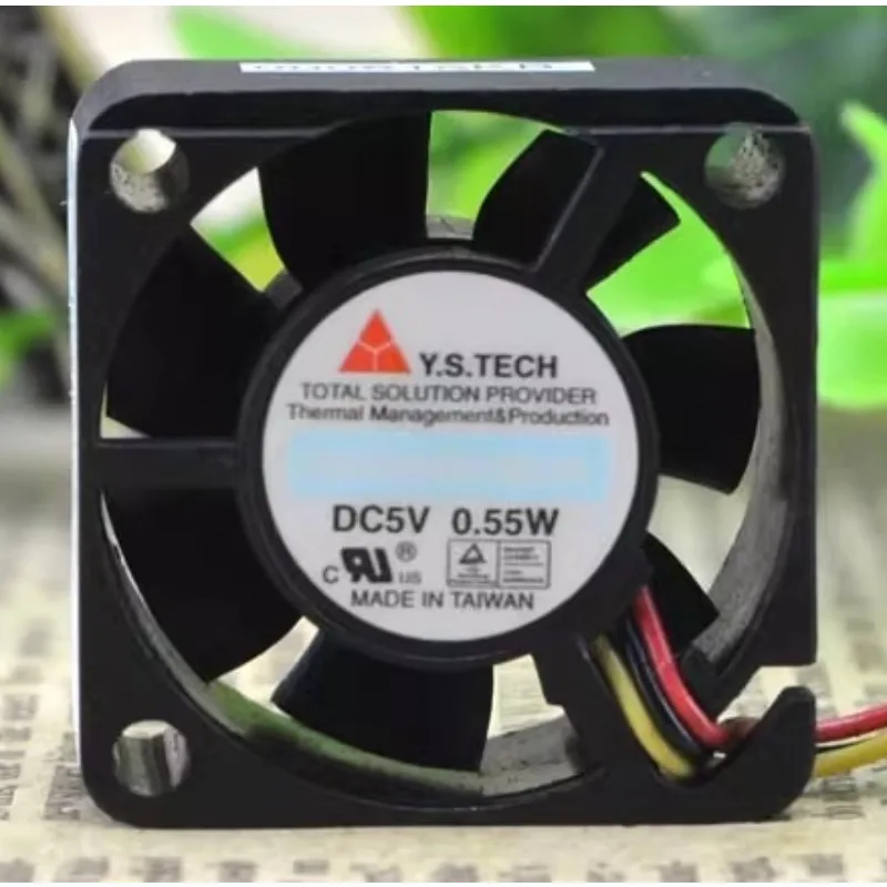 

Новый вентилятор-кулер для Y.S.TECH FD0530154B-2A 3015 5 В 0,55 Вт 3 см охлаждающий вентилятор 30*30*15 мм
