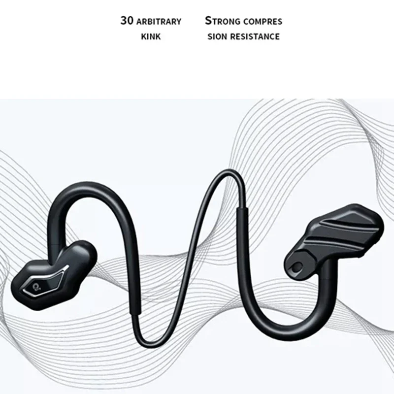 G16 Bone Conduction Bluetooth Earphone Hifi High Quality Sports Wireless Headphones Gamer Headset with Microphone Memory Card