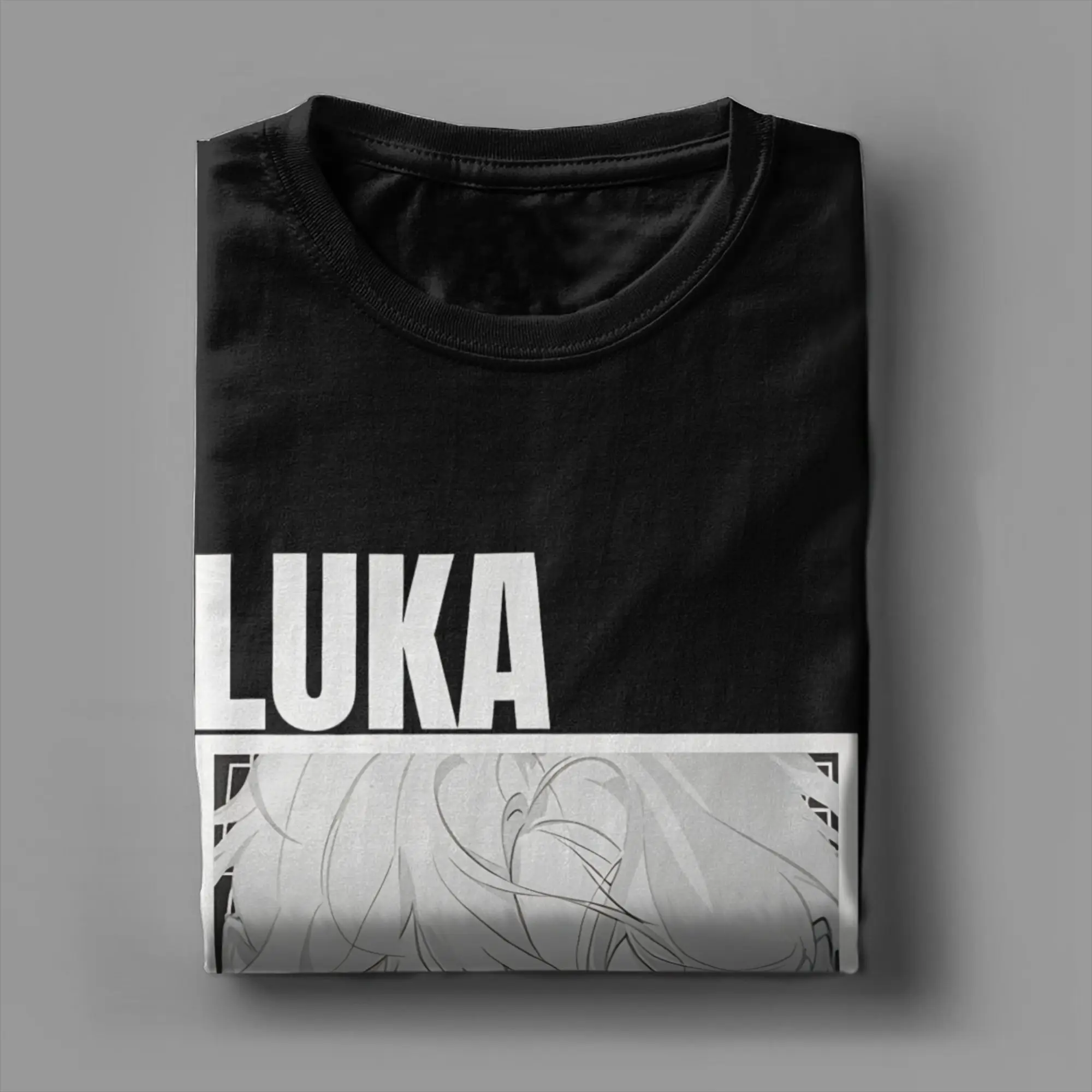 الرجال النساء لوكا الغريبة المرحلة أنيمي تي شيرت ملابس قطنية الفكاهة قصيرة الأكمام س الرقبة تي شيرت الأصلي تي شيرت