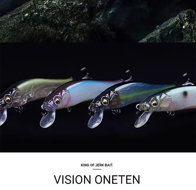 VISION ONETEN 110 تعويم بطيء للرسم، توقف مينو بعيدًا، تسعى طُعم جثم #6