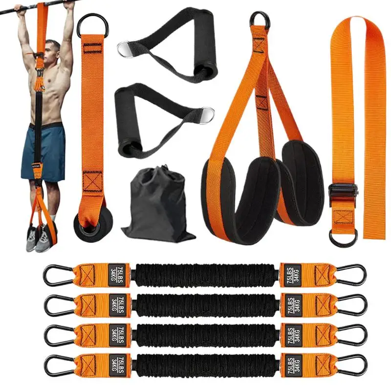 

Pull Up Assistance Bands Assisted Long Resistance Bands Adjustable Workout Straps Multifunctional Upper Body Workout Equipment