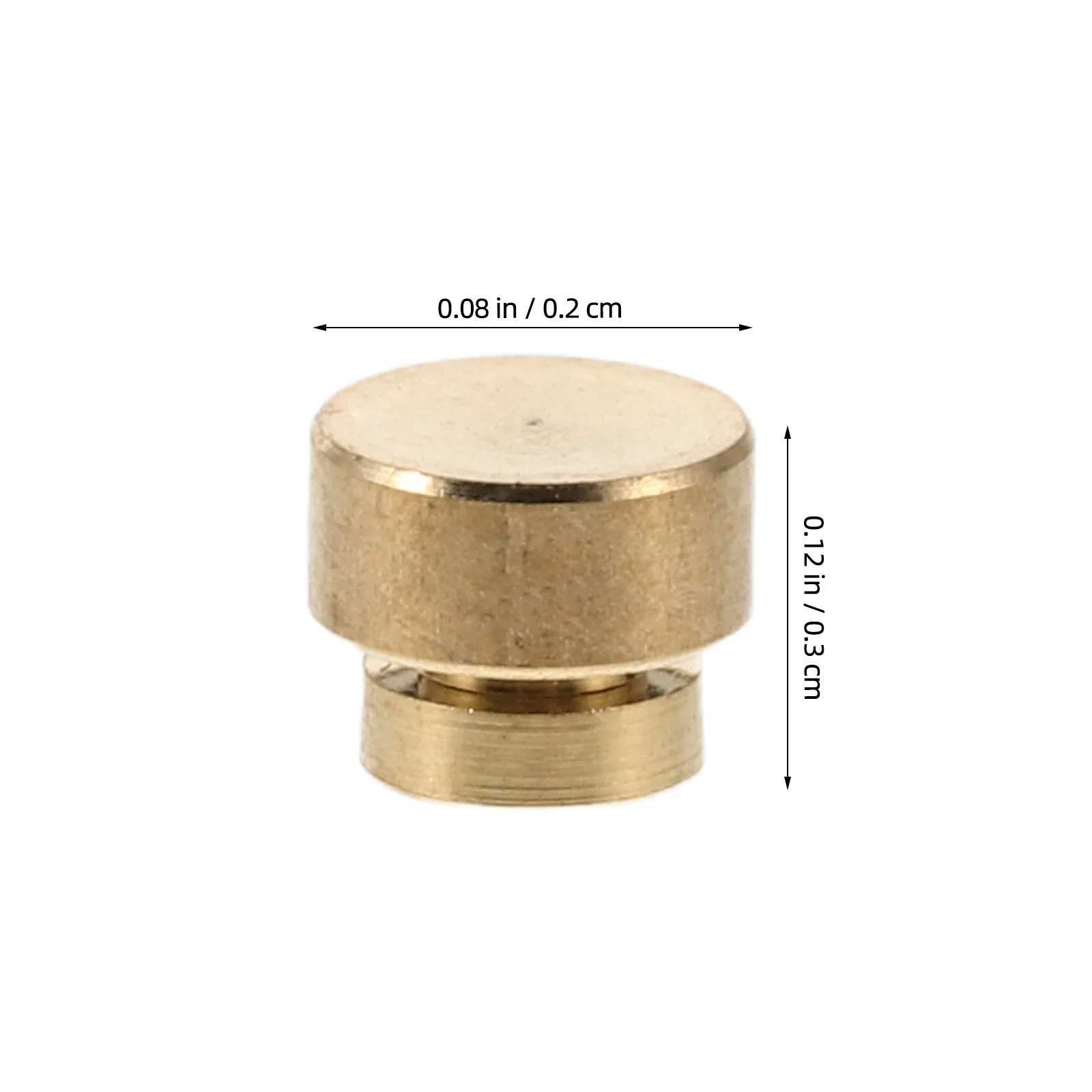 20Pcs Nail Art High-Speed Rotating Shaft Universal Metal Bearing Nail Spinner Shaft DIY Manicure Crafts Decoration