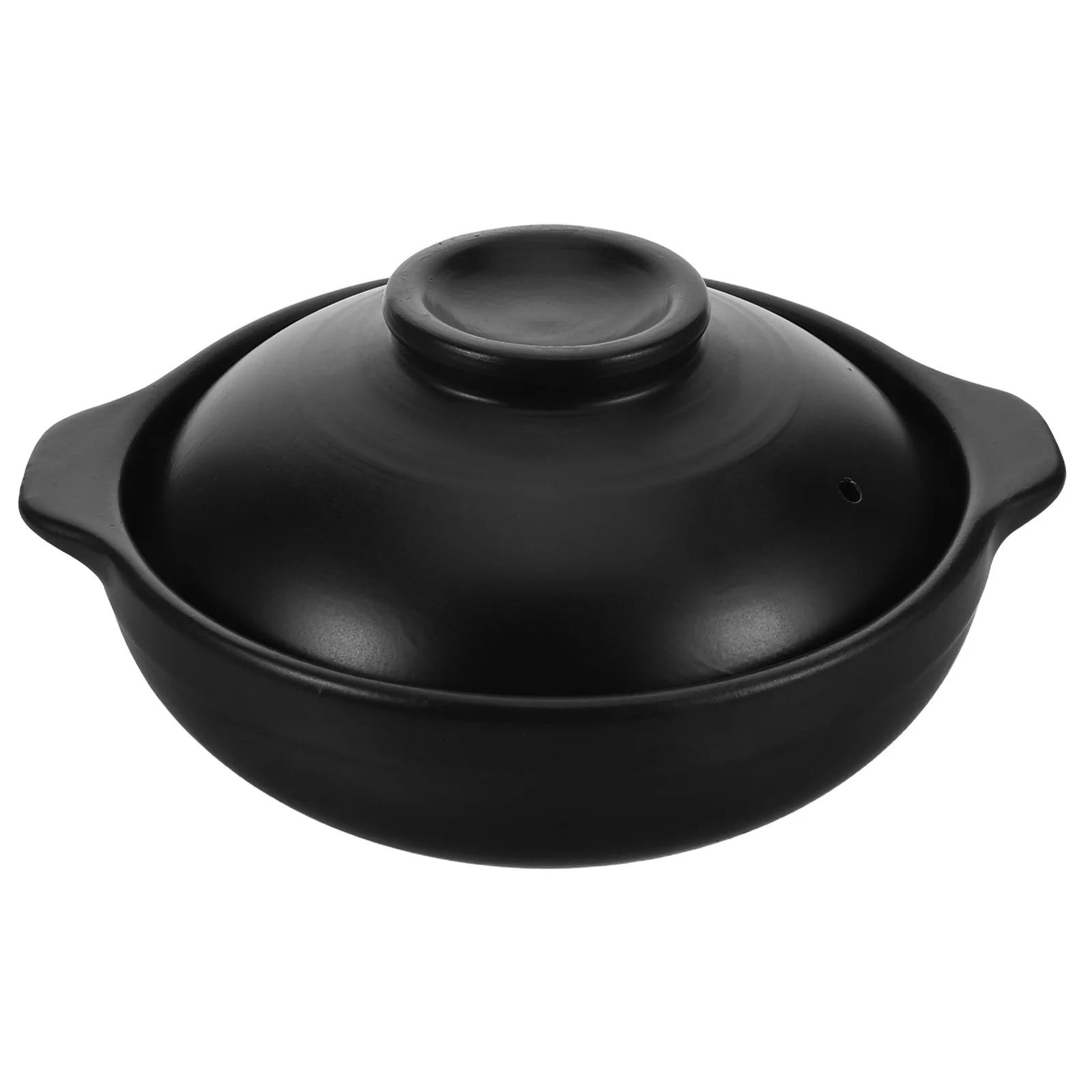 

600Ml Ceramic Clay Pot with Lid - Korean Style Rice Donabe - Perfect for Slow Cooking and Nutrient Retention - Earthenware