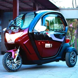 Pick up and drop off children Electric tricycle does not turn over Fully enclosed scooter with a battery life of 190 kilometers