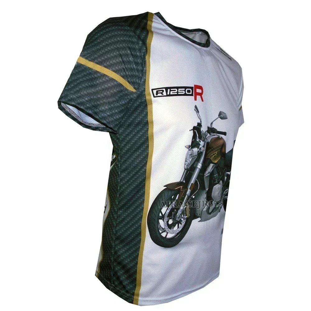 R1250R Motorcycle For BMW ADVENTURE Motos Locomotive Riding Quick Dry Short Sleeve Motorrad Travel Retro Summer T-shirt Men's