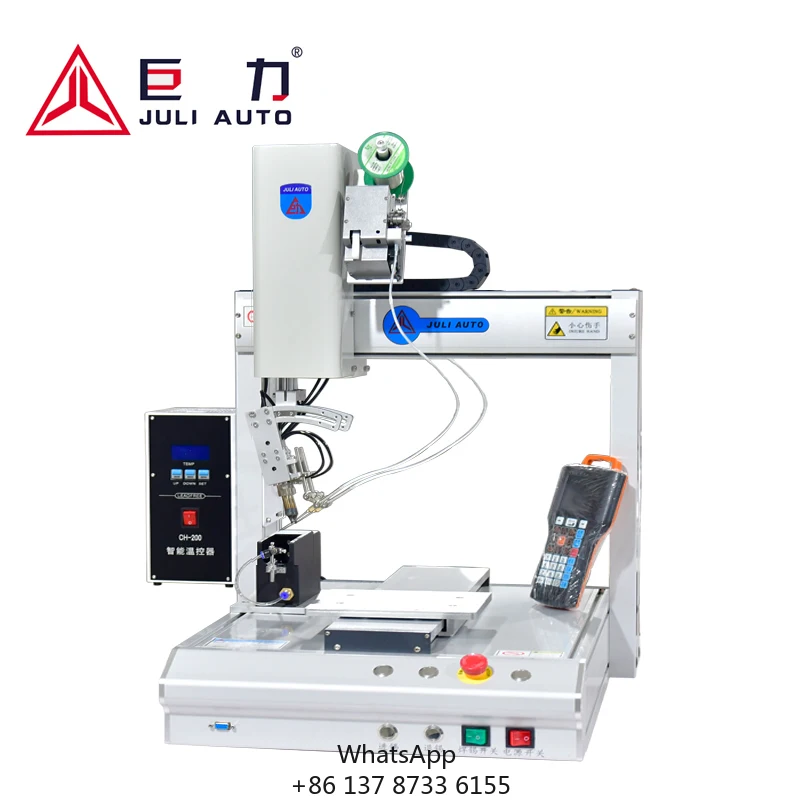 High Production Universal Desktop 3-axis 4-axis Soldering Robot High Efficiency Automatic Pcb Soldering Robot