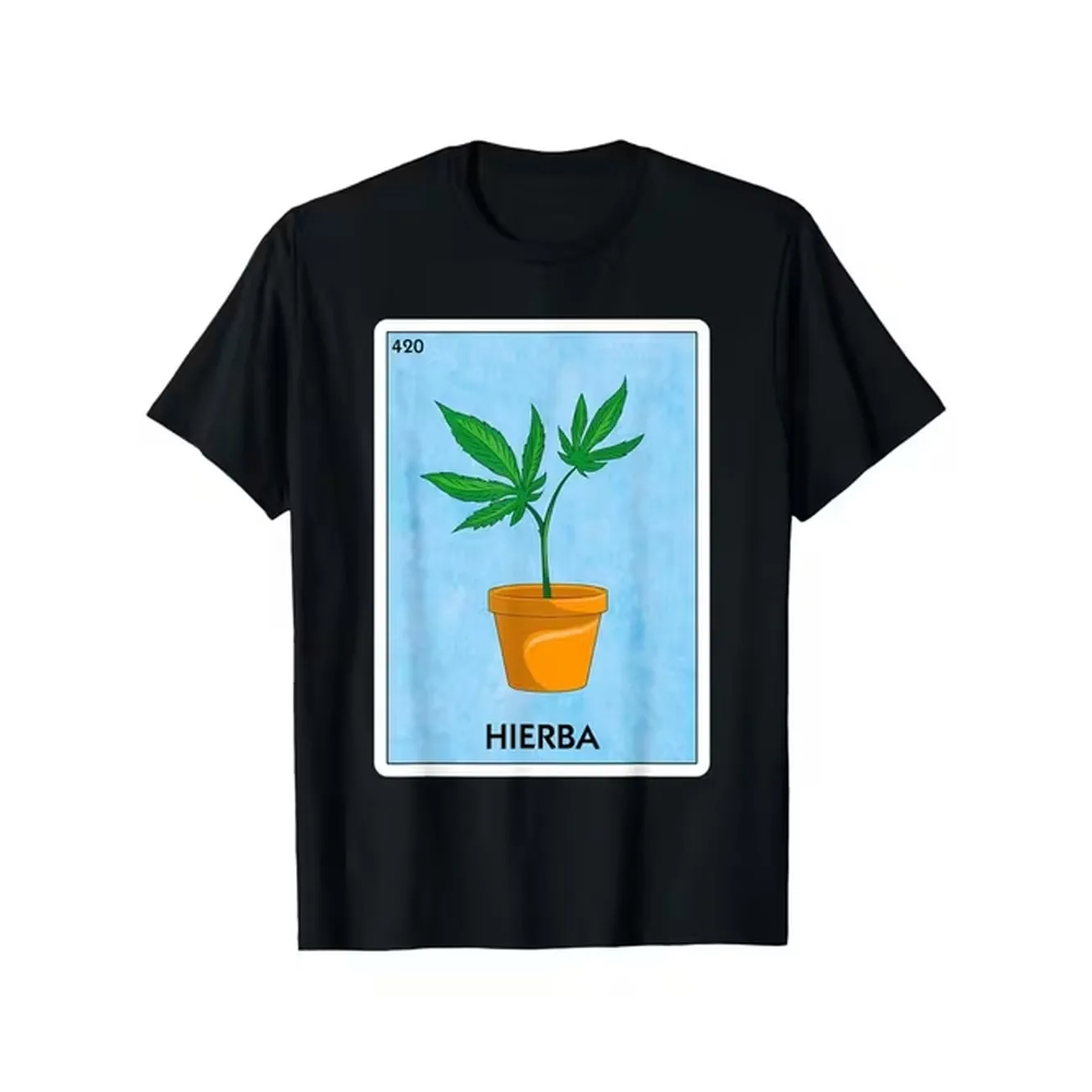 Mexican mahjong card game t shirt with funny herbal print local warehouse delivery special discount