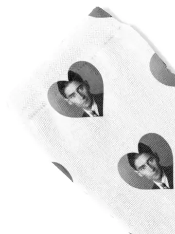 Franz Kafka hjärta Jag älskar Franz Kafka Strumpor Partihandel MODE med tryck Herr Herr Strumpor Dam 8 best sales bulkstrumpor - №6