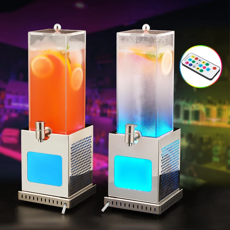 

Luminous Beer Refrigerated Dispenser Whisky Beverage Dispenser Beverage Cooler Juice Dispenser