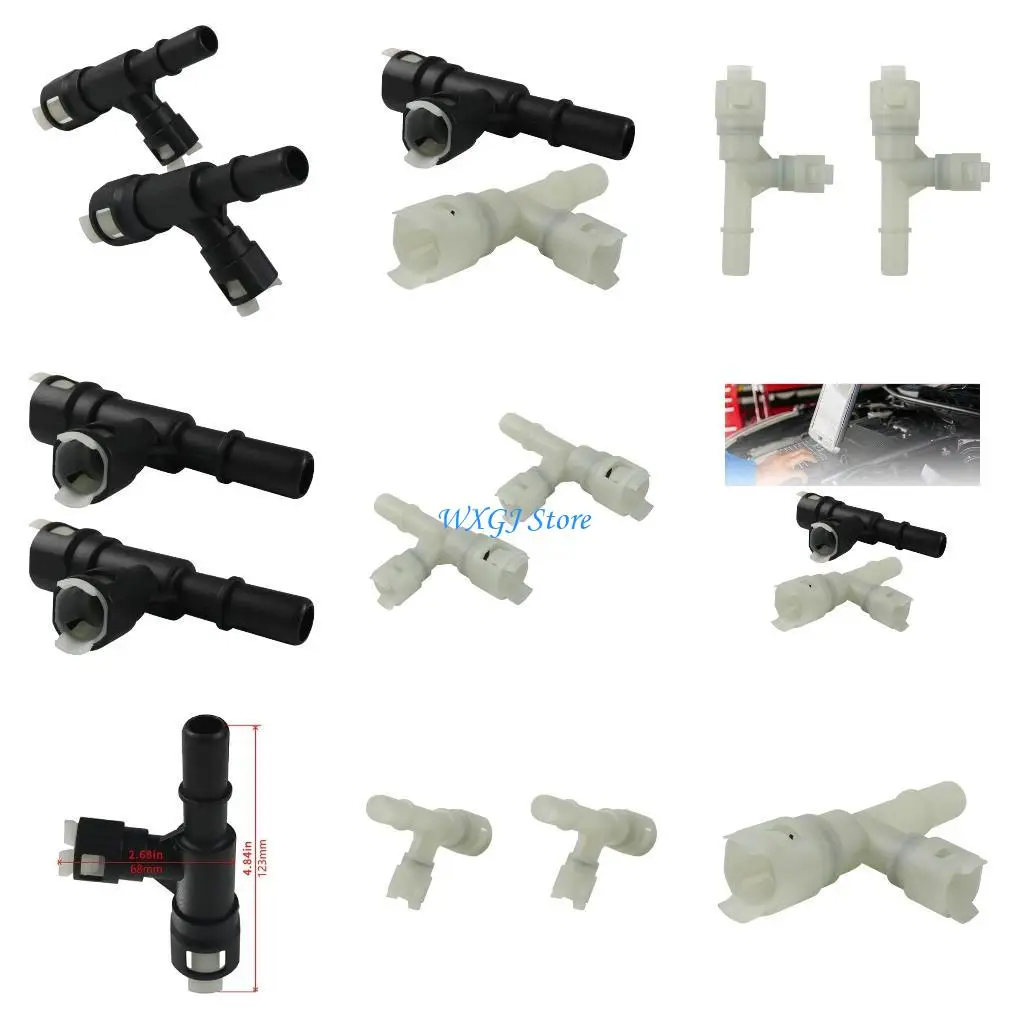 

37JE Hose Connector Car Heater Car Accessories Fitting Accessories For 15055343 Heater Hose Connector Inlet Hose